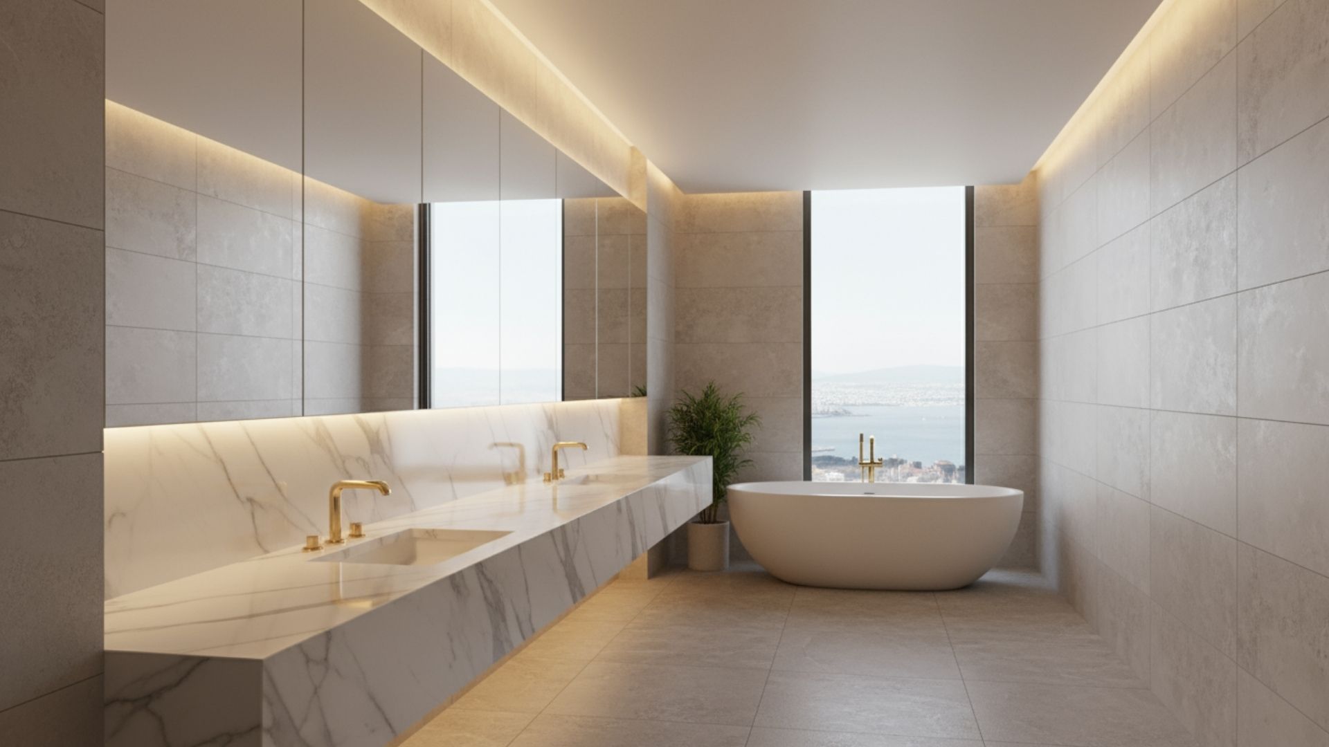 bayraklı banyo tadilatı